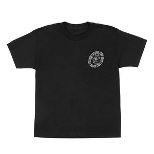 Santa Cruz X Pokémon TCG Hand Black Youth T-Shirt