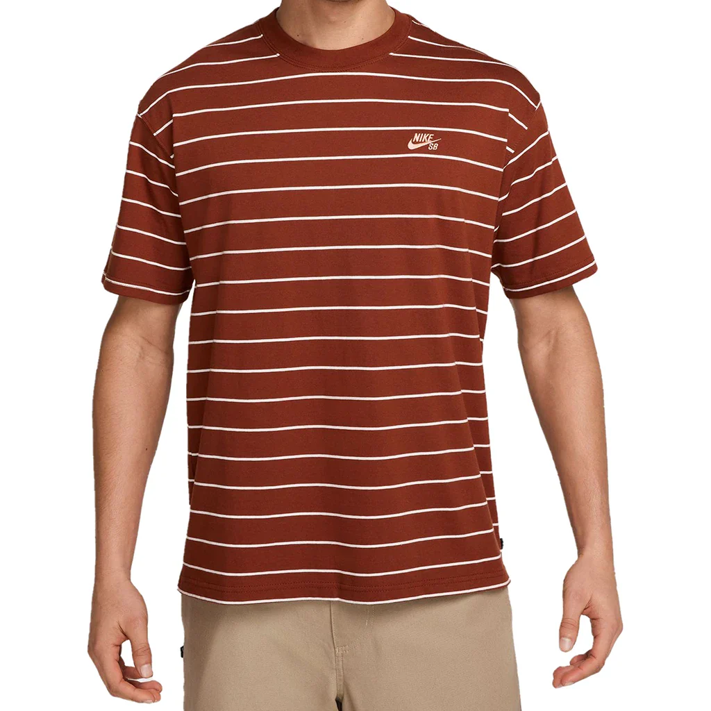 Nike SB Max90 Striped Skate T-Shirt - Cinnamon