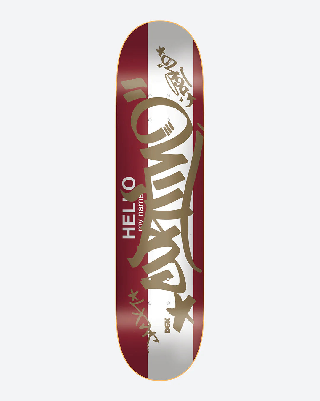 DGK Hello My Name is... Curtin Deck-(8.1/8.5)