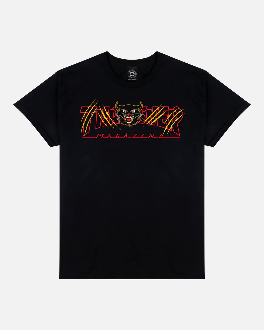 Thrasher - Gato Tee (Black)