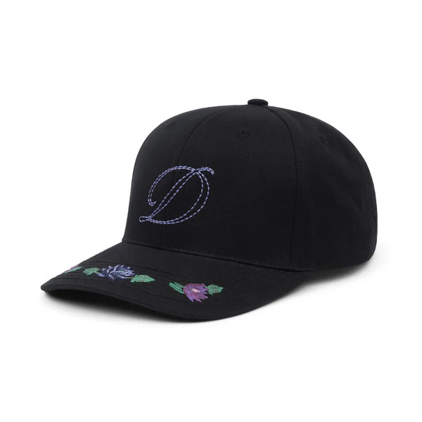 Dime Lotus Full Fit Hat - (Black)