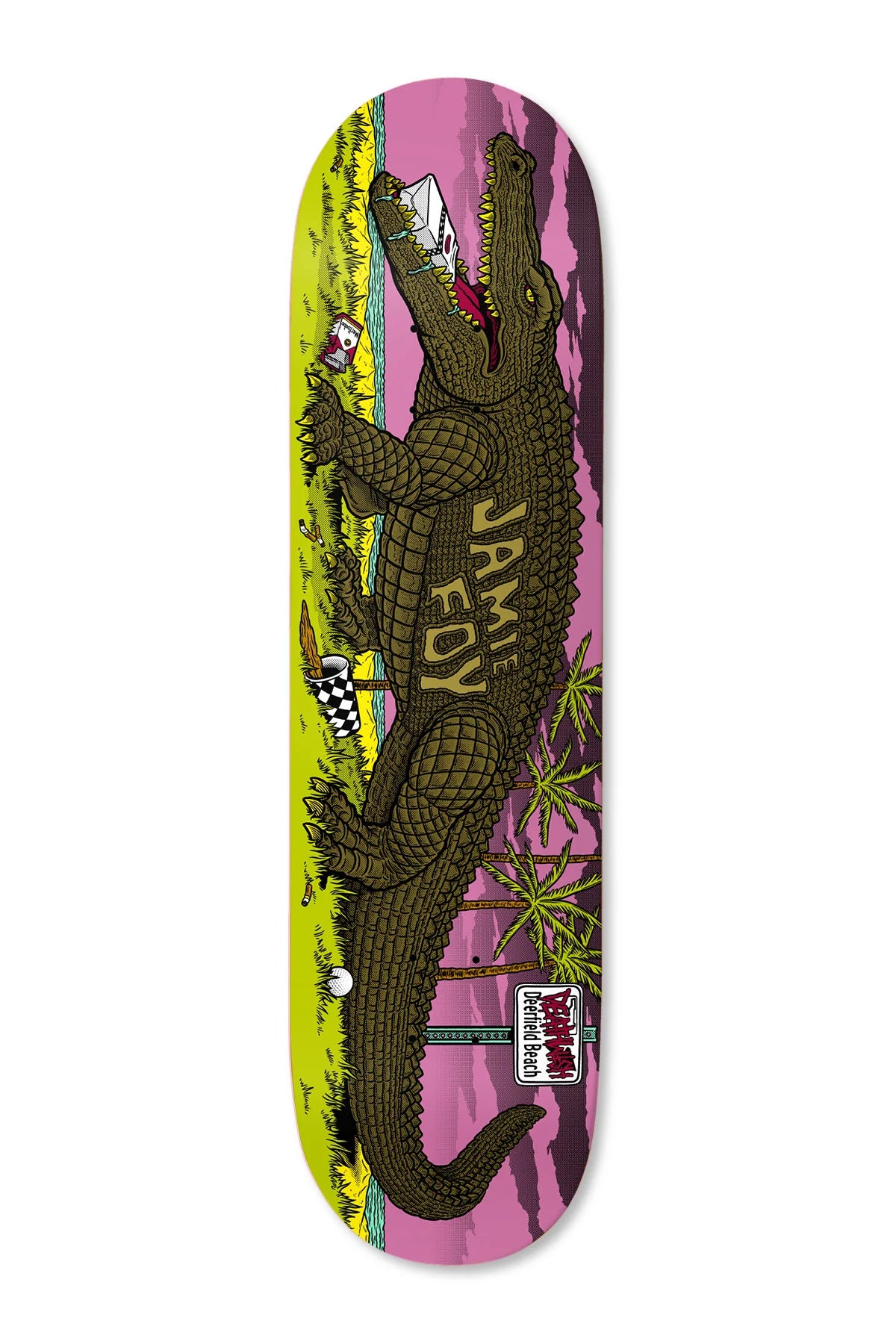 Deathwish Foy Deerfield Mascot Deck - (8.25)