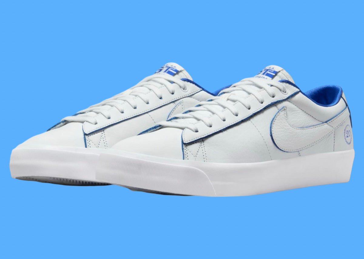 Nike SB Blazer GT Low Pro - (Summit White/Game Royal)