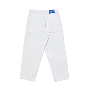 Polar Skate Co. Big Boy Work Pants - White