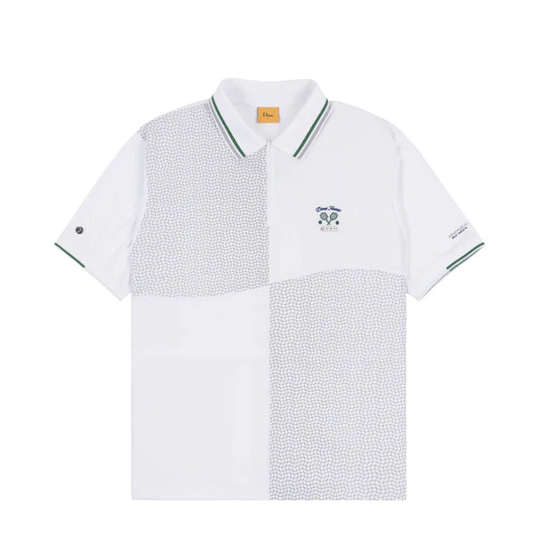 Dime Court Polo - (White)