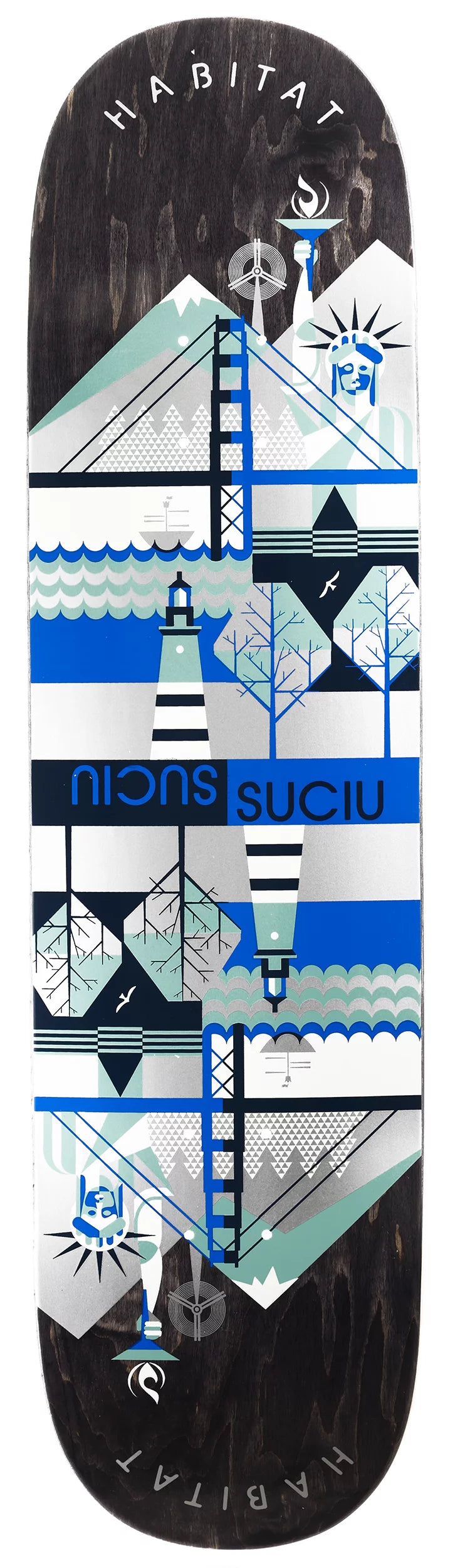 Habitat Suciu Continental Twin Tail Deck - (8.37)