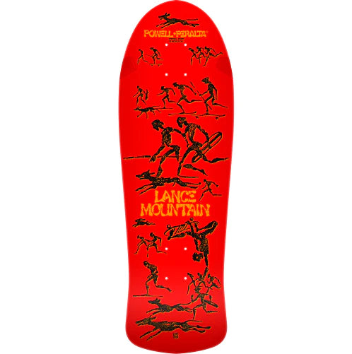 Powell Peralta Bones Brigade Series 15 Lance Mountain Red Deck (10in)