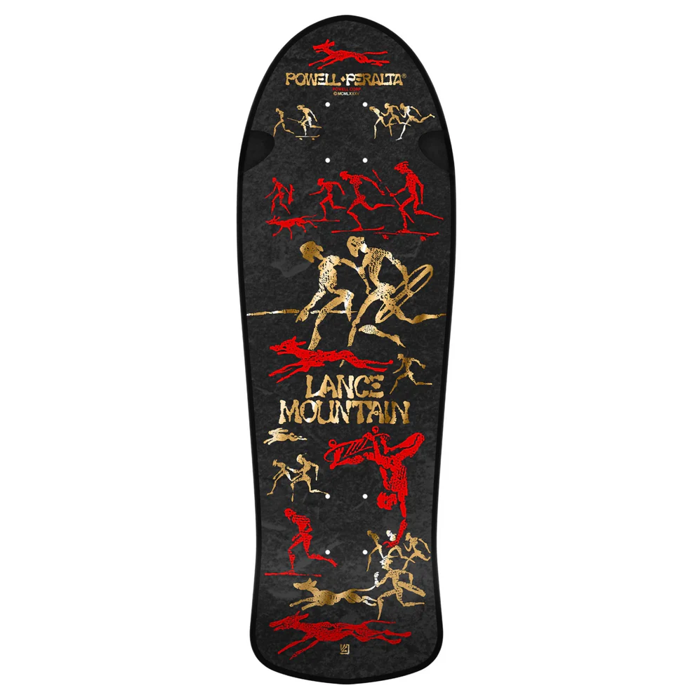 Powell Peralta Bones Brigade Series 16 Lance Mountain Black Deck-(9.9" x 30.67")