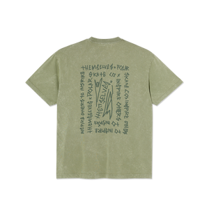 Polar Acid Tee / IOTIT (Army Green)