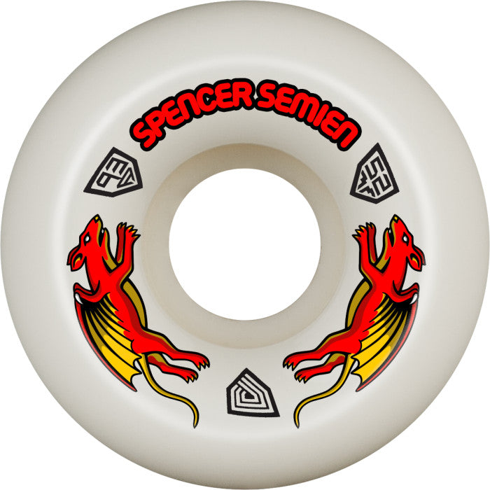 Powell Peralta Dragon Formula Wheels Nano Rat Spencer Semien 93A 52mm x 30mm