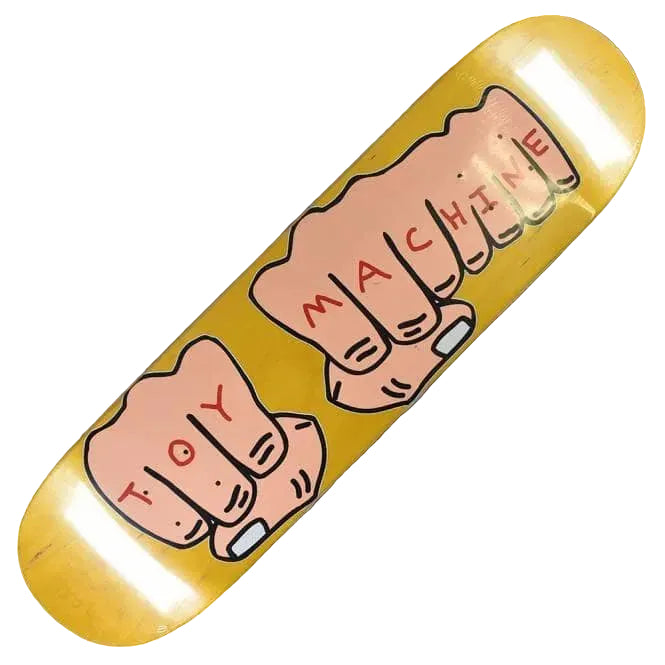 Toy Machine Fist Deck Asst Stains Graphic - (8.5)