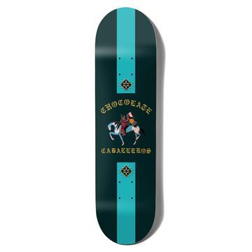 Chocolate Perez Caballeros Deck - 8.375